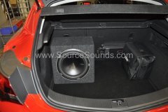 Vauxhall Astra GTC 2014 sound proofing upgrade 010