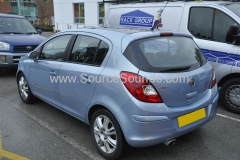 Vauxhall Corsa 2008 rear flush parking sensors 002