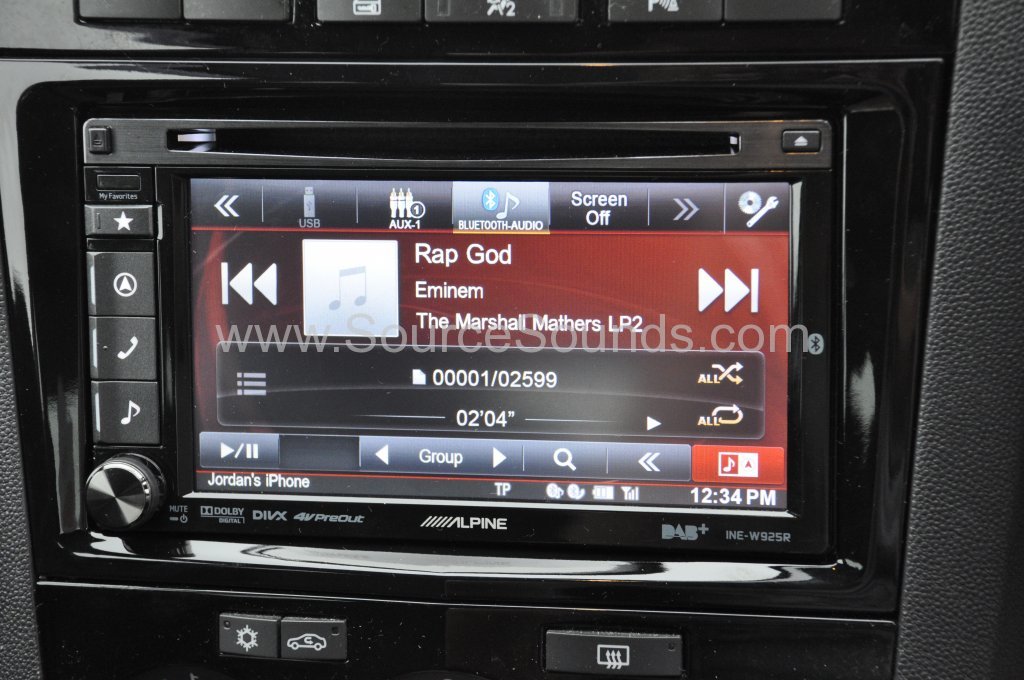 Vauxhall Corsa 2011 DAB upgrade 004