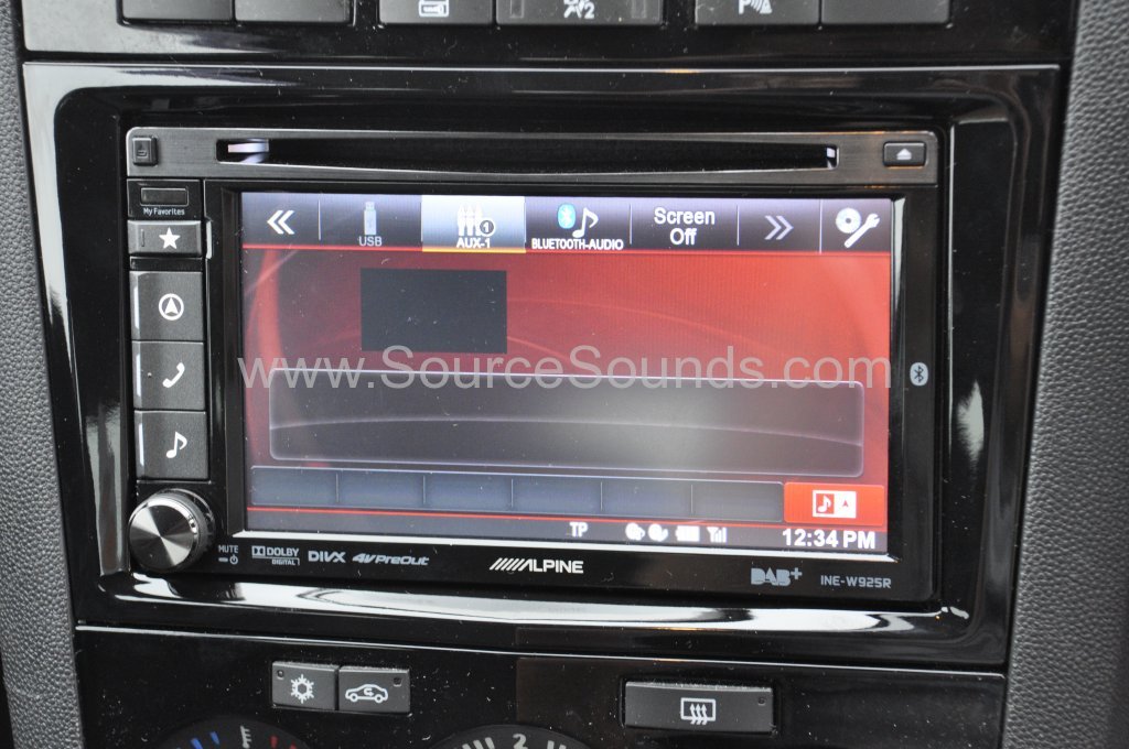 Vauxhall Corsa 2011 DAB upgrade 005