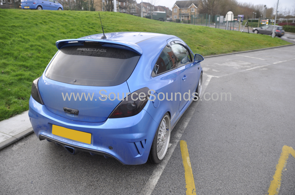 Vauxhall Corsa 2013 custom boot install 002