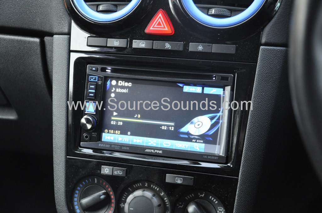 Vauxhall Corsa 2013 custom boot install 004