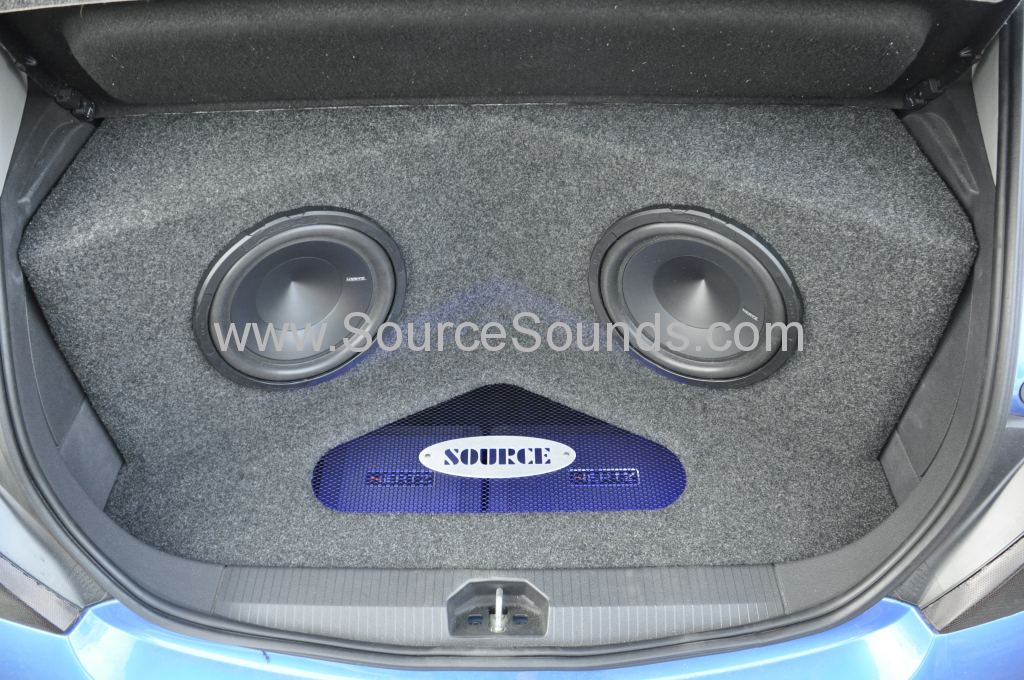 Vauxhall Corsa 2013 custom boot install 005