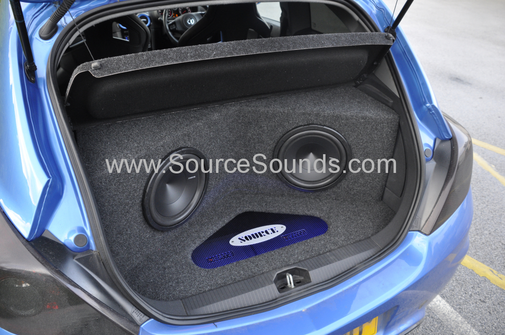 Vauxhall Corsa 2013 custom boot install 006