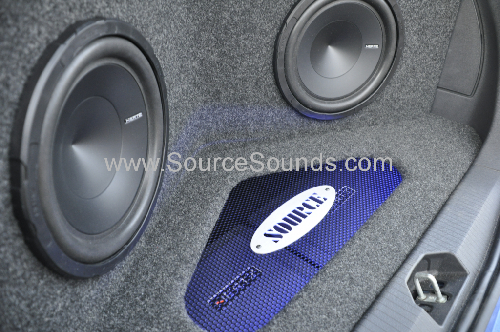 Vauxhall Corsa 2013 custom boot install 007