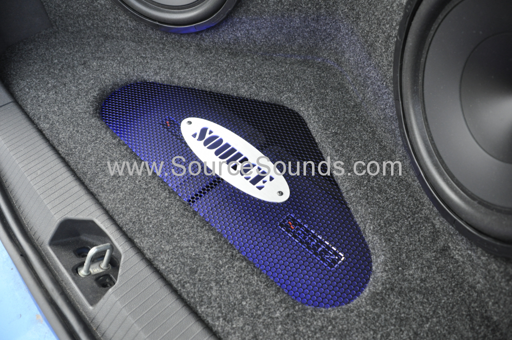 Vauxhall Corsa 2013 custom boot install 009