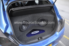 Vauxhall Corsa 2013 custom boot install 006