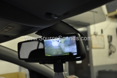 Vauxhall Corsa 2013 reverse camera mirror 005