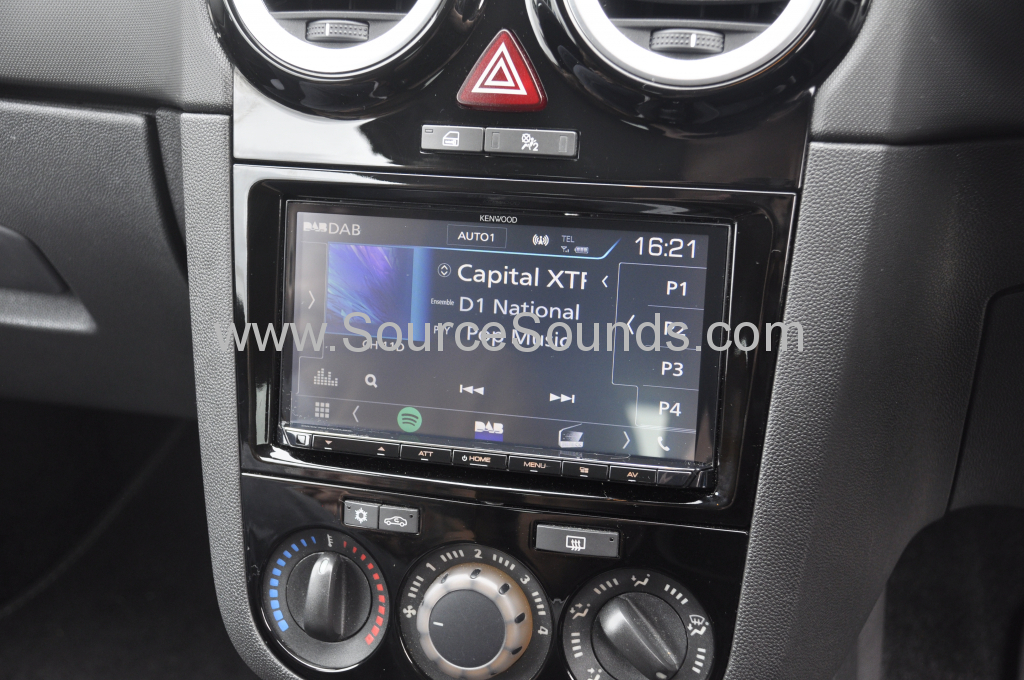 Vauxhall Corsa 2014 DAB upgrade 005