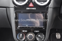 Vauxhall Corsa 2014 DAB upgrade 003