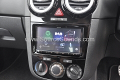 Vauxhall Corsa 2014 DAB upgrade 004