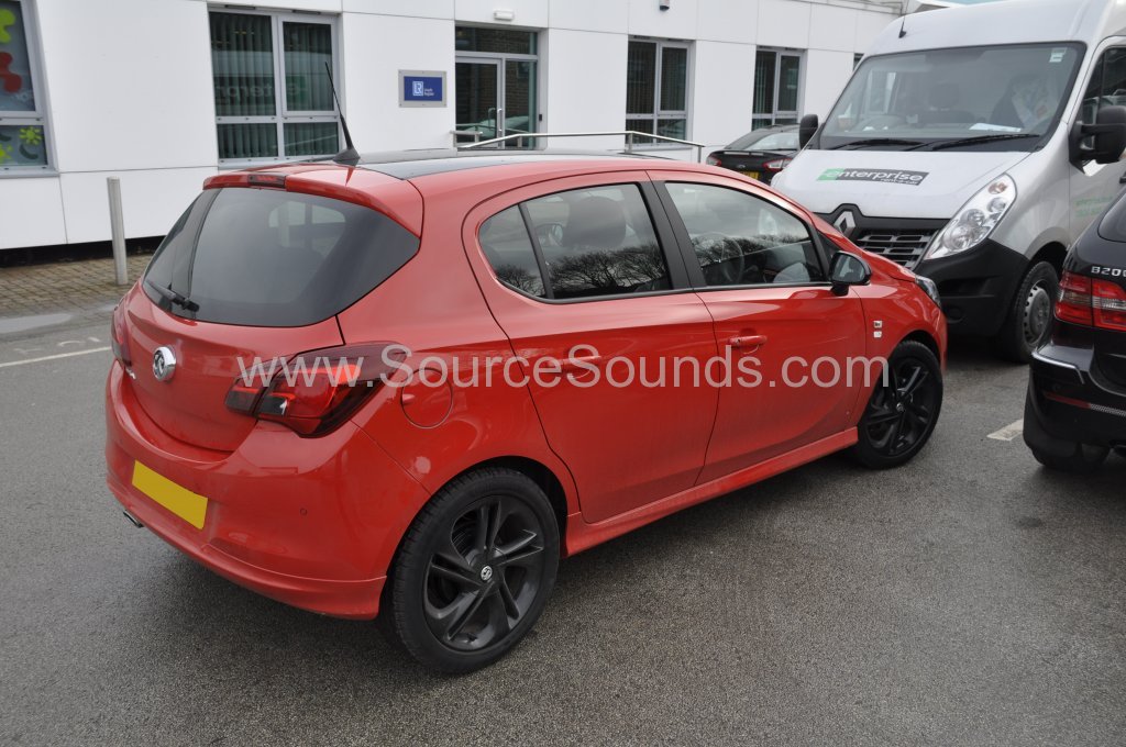 Vauxhall Corsa 2014 rear parking sensors upgrade 002