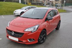 Vauxhall Corsa 2014 rear parking sensors upgrade 001