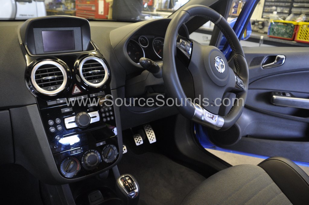 Vauxhall Corsa VXR 2014 navigation upgrade 004