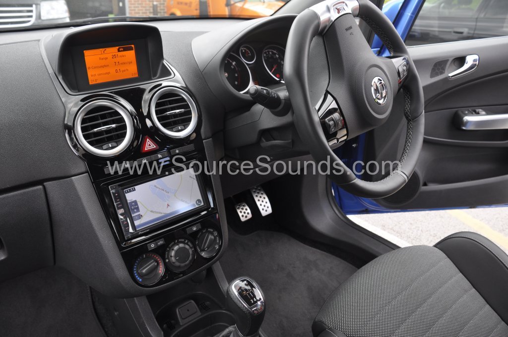 Vauxhall Corsa VXR 2014 navigation upgrade 007