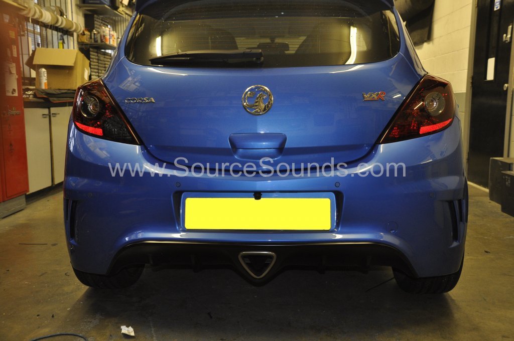 Vauxhall Corsa VXR 2014 rear sensor upgrade 002