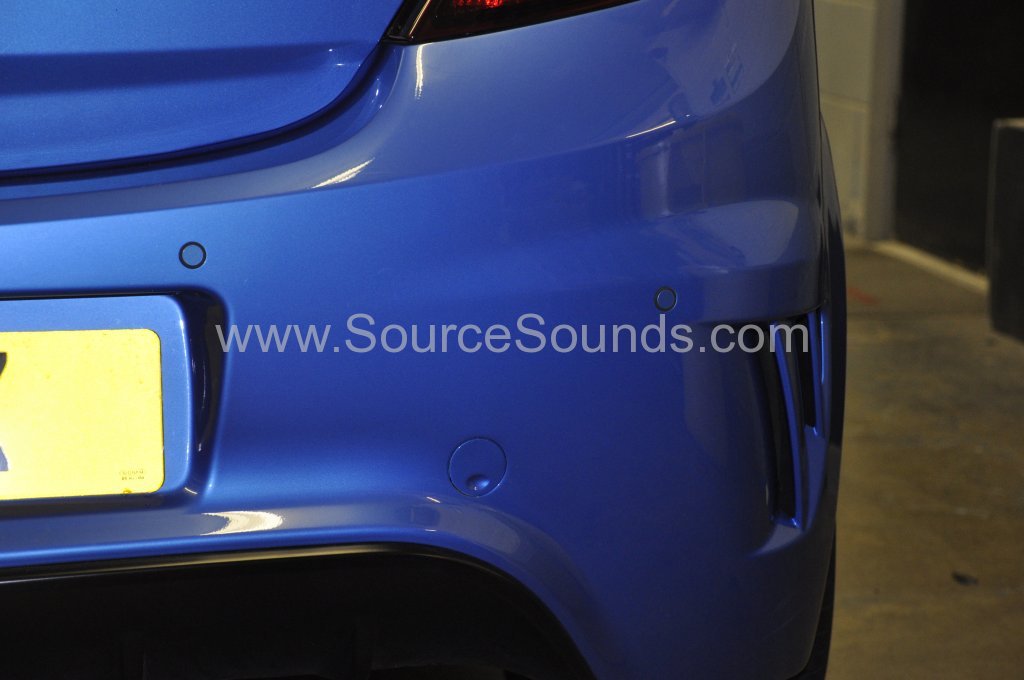 Vauxhall Corsa VXR 2014 rear sensor upgrade 007