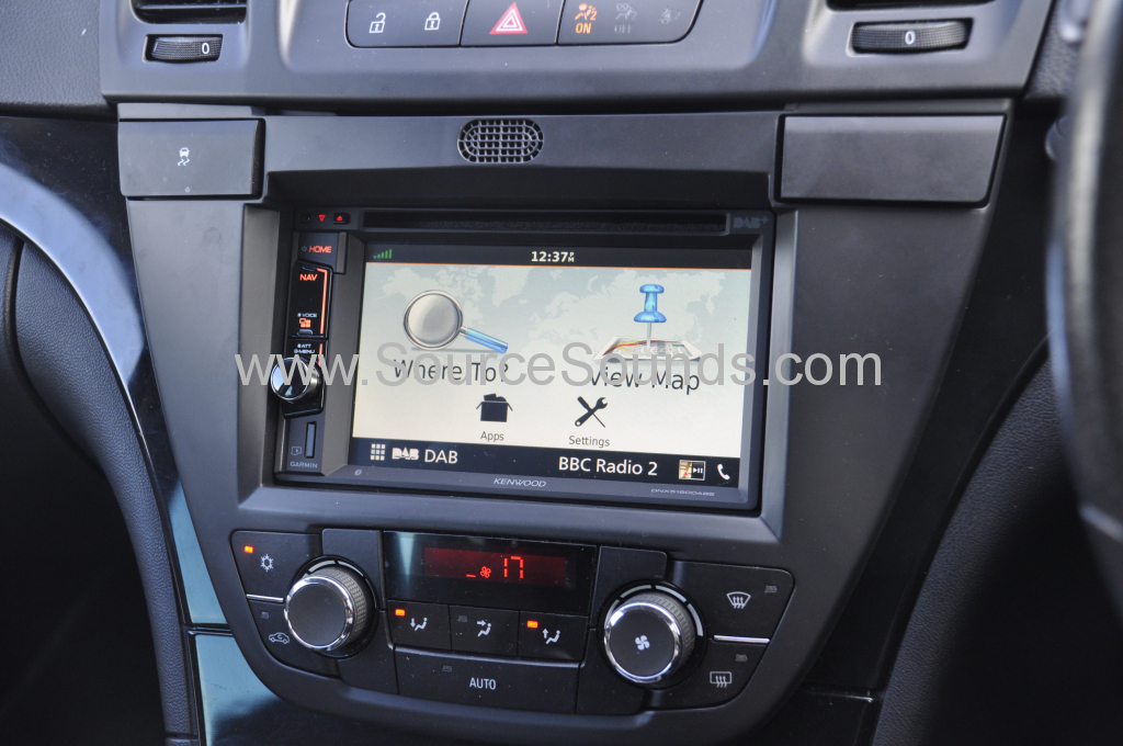 Vauxhall Insignia 2011 kenwood navigation upgrade 008