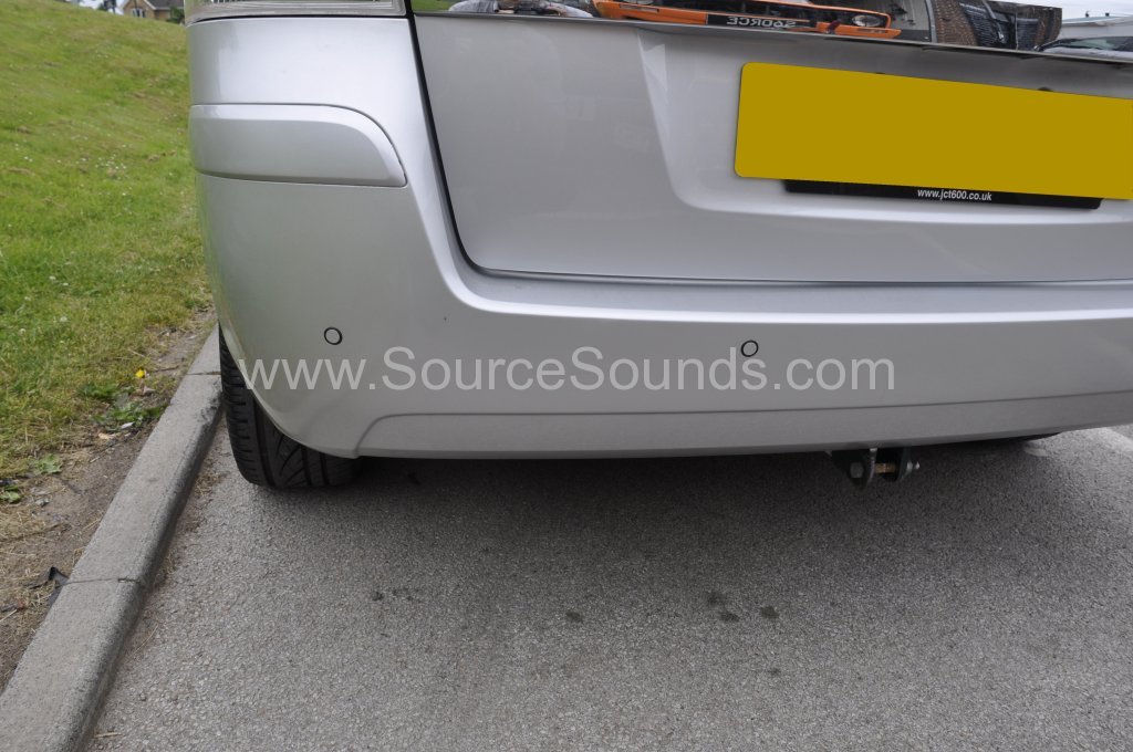 Vauxhall Zafira 2013 rear sensor upgrade 002