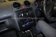 VW Caddy 2009 DAB stereo upgrade 002