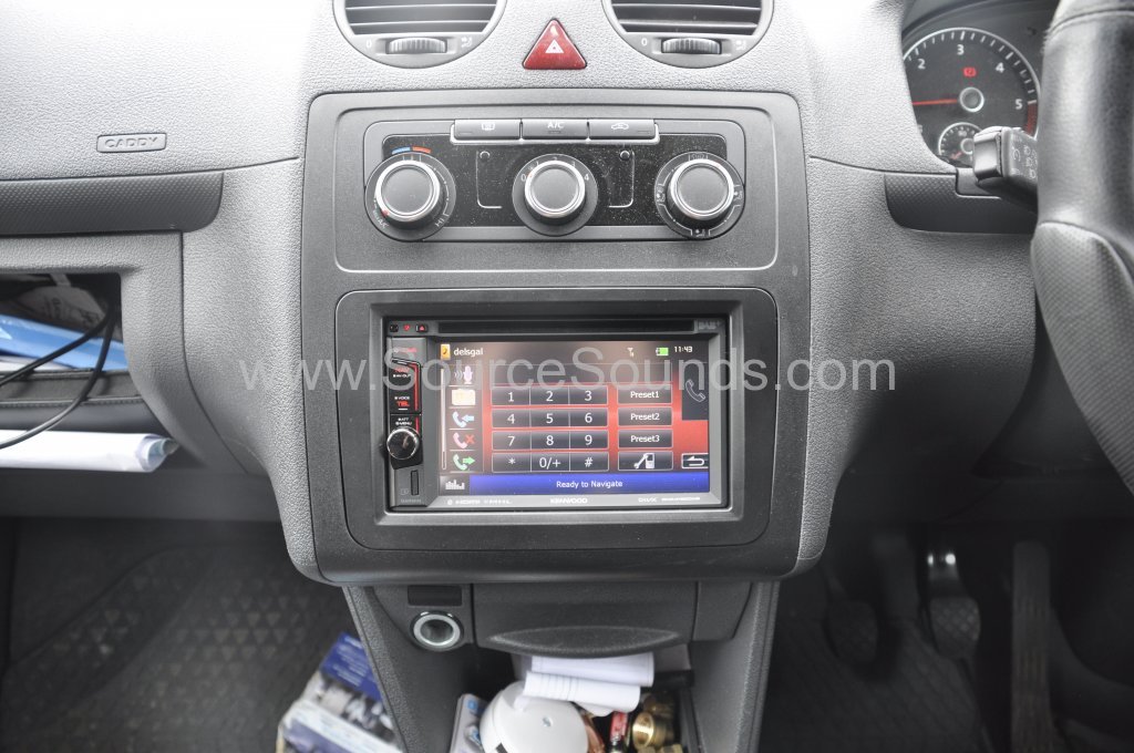 VW Caddy 2014 reverse camera upgrade 007