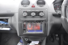 VW Caddy 2014 reverse camera upgrade 005
