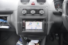 VW Caddy 2014 reverse camera upgrade 006