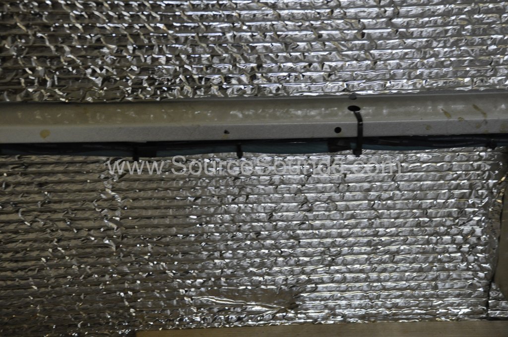 VW Camper 1972 sound proofing 010