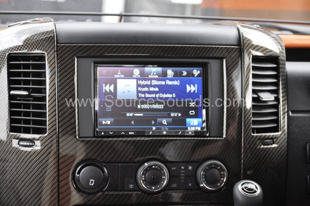 VW Crafter 2014 Motorhome audio upgrade 011