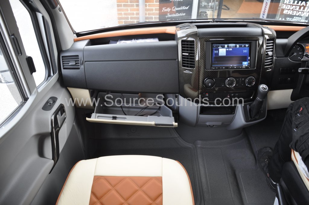 VW Crafter 2014 Motorhome audio upgrade 014