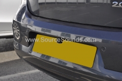 VW EOS 2007 reverse camera upgrade 008