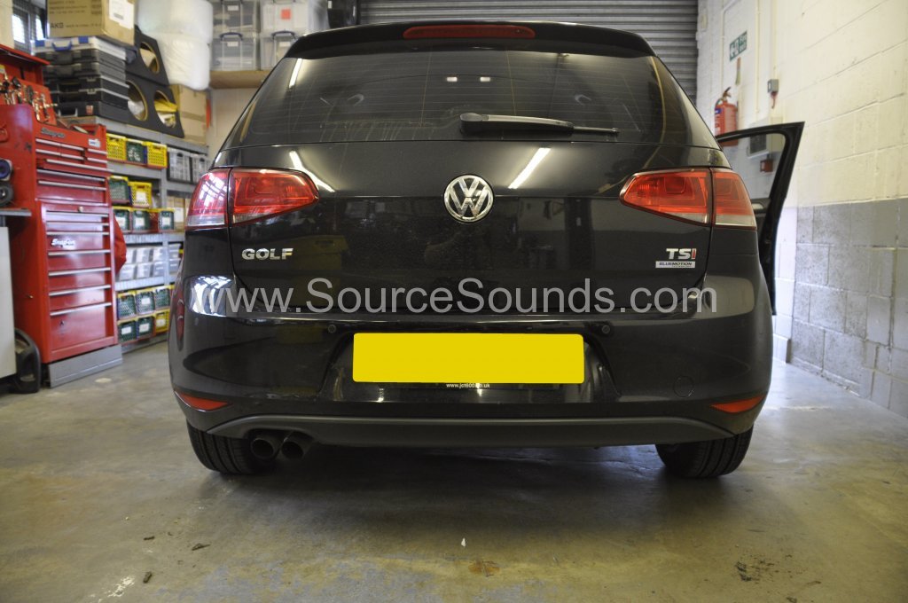 VW Golf 2013 rear sensor upgrade 003