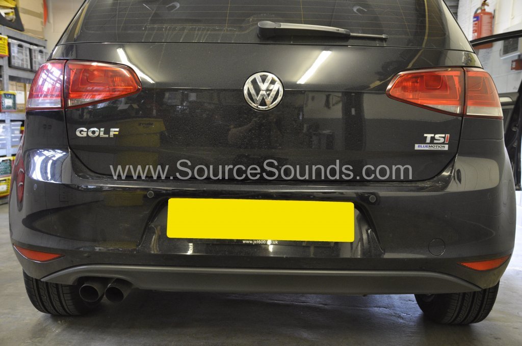 VW Golf 2013 rear sensor upgrade 004