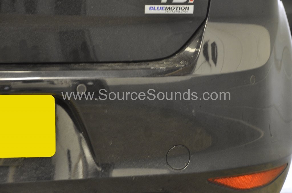 VW Golf 2013 rear sensor upgrade 005