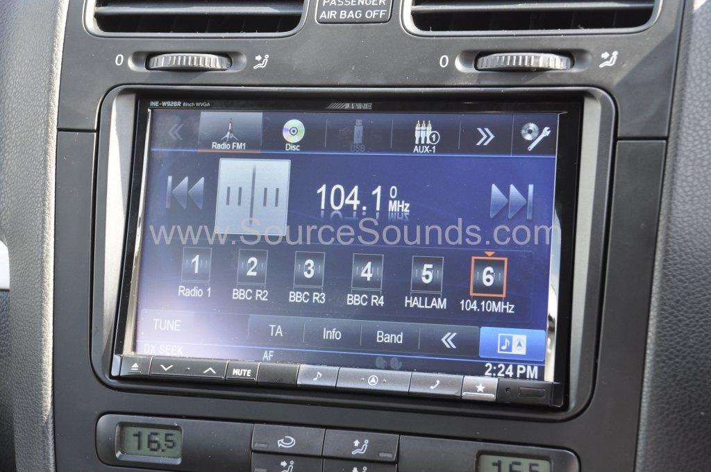 VW Golf Gti navigation upgrade 006
