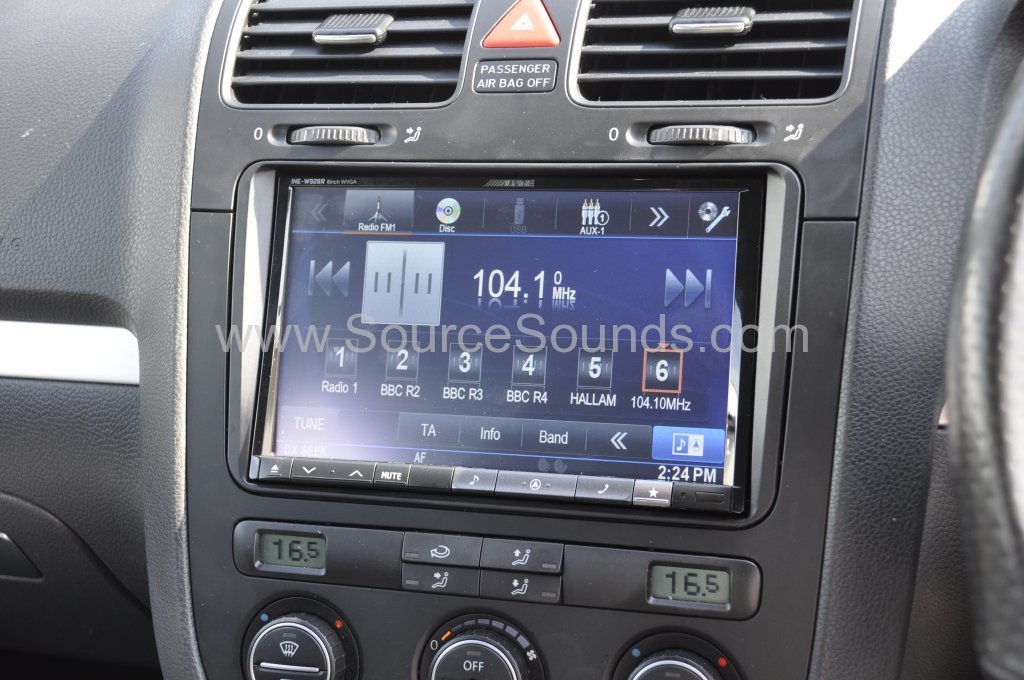 VW Golf Gti navigation upgrade 007
