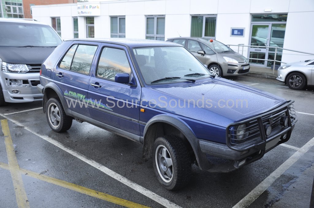 VW Golf Mk2 1990 4x4 Country security upgrade 002
