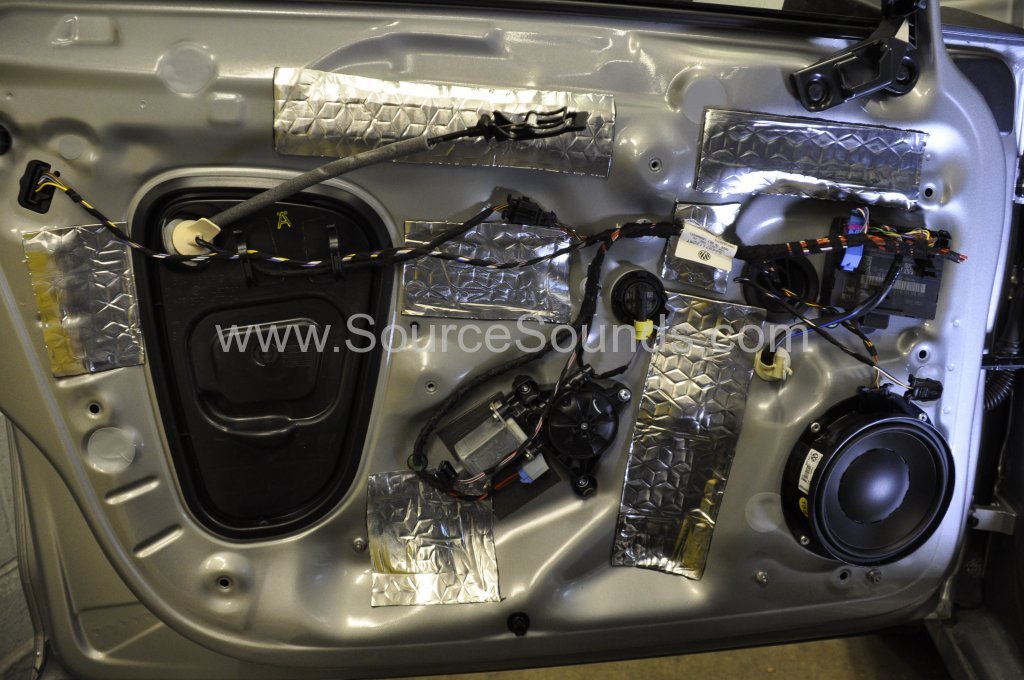 VW Golf MK7 2014 sound proofing upgrade 006