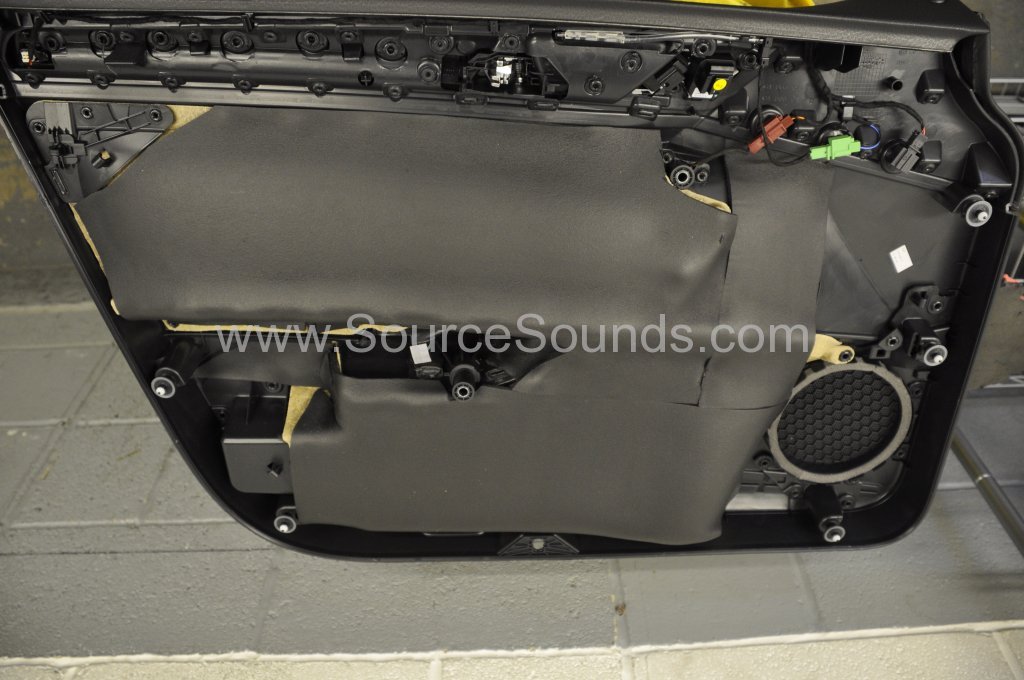 VW Golf MK7 2014 sound proofing upgrade 011
