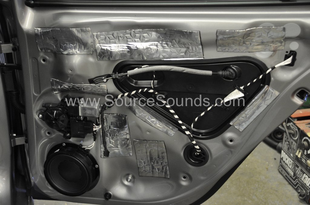 VW Golf MK7 2014 sound proofing upgrade 013