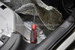 VW Golf MK7 2014 sound proofing upgrade 022