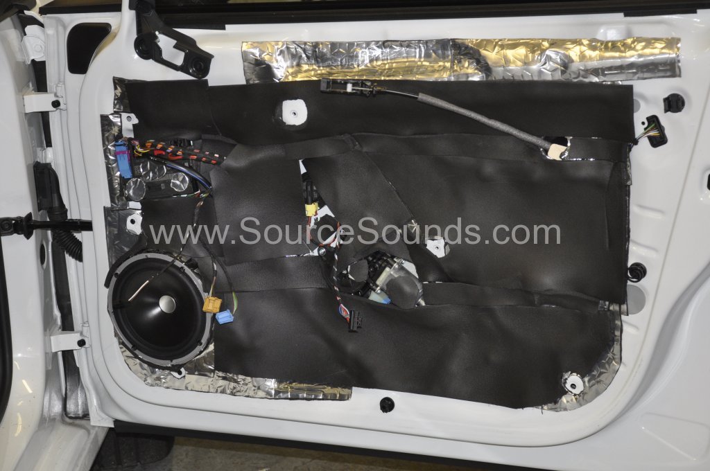 VW Golf Mk7 2014 sound proofing upgrade 005