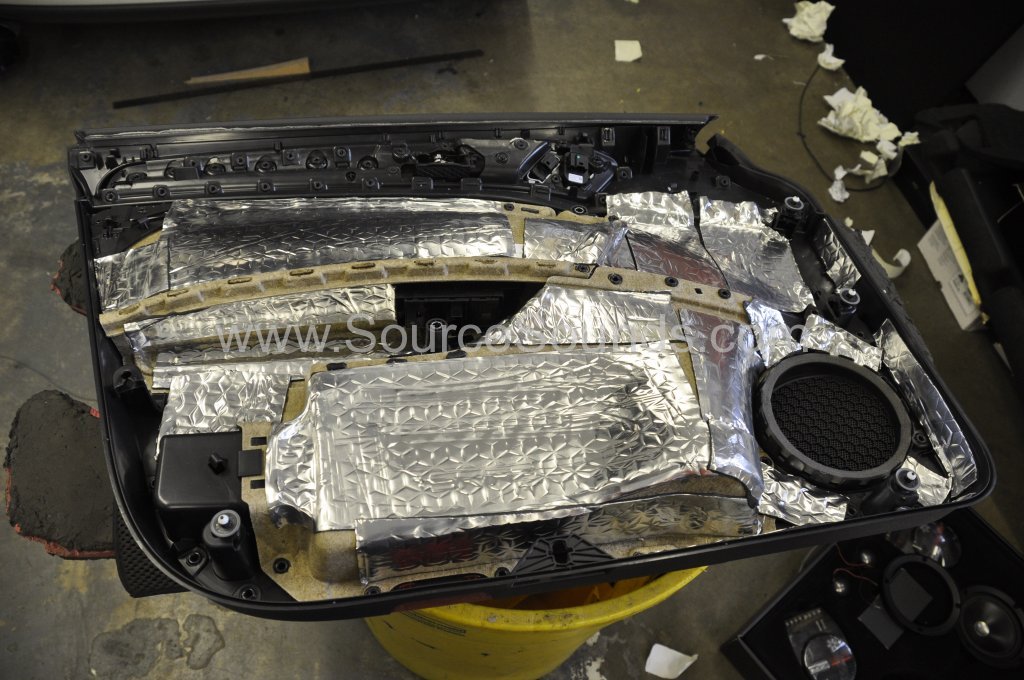 VW Golf Mk7 2014 sound proofing upgrade 007
