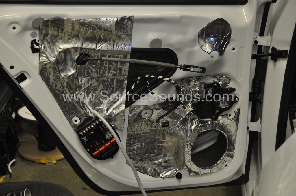 VW Golf Mk7 2014 sound proofing upgrade 010
