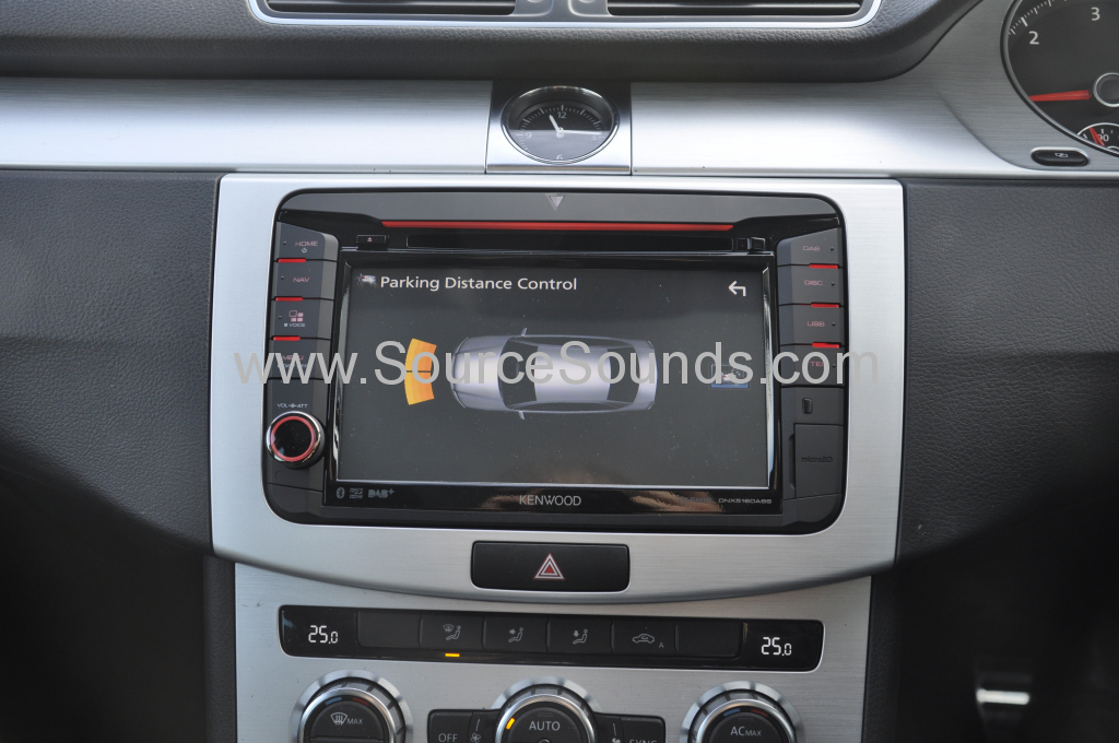 VW Passat 2012 kenwood OE screen 009