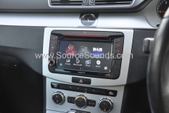 VW Passat 2012 kenwood OE screen 005