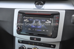 VW Passat 2012 kenwood OE screen 010