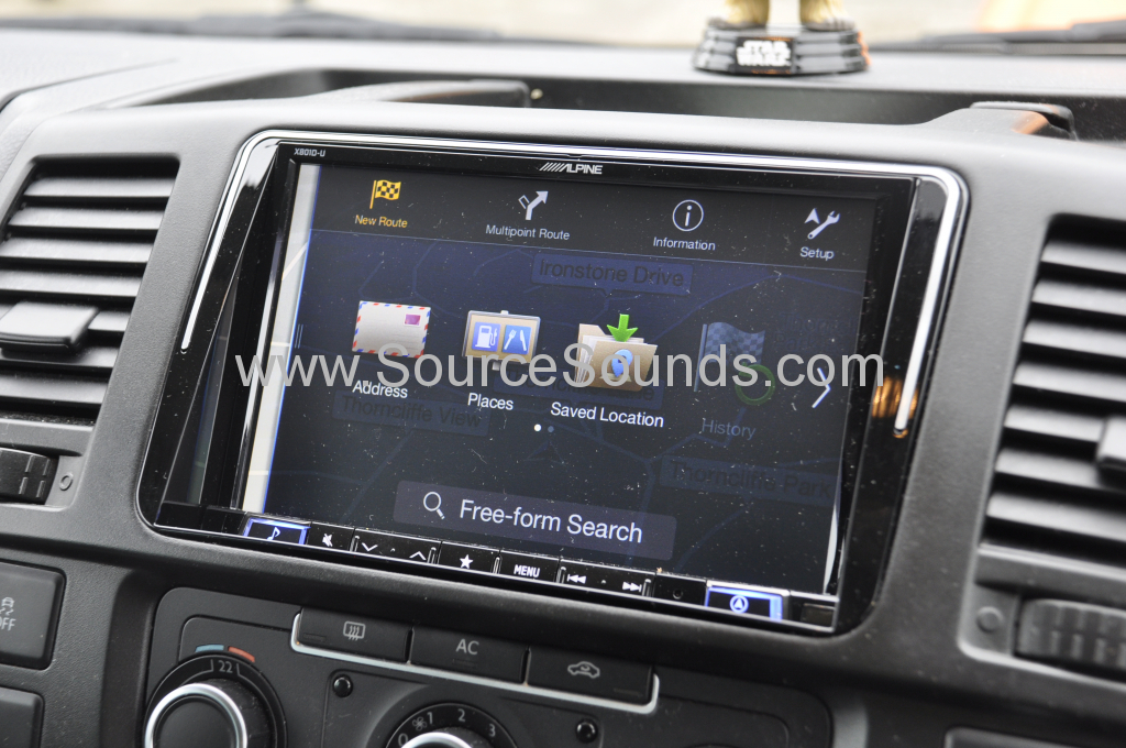 VW Transporter T5 2012 navigation upgrade 006