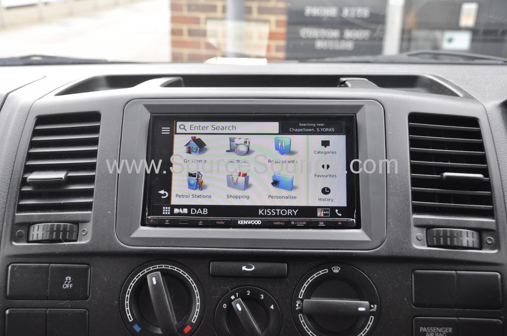 VW T5 2012 DNX8160DABS navigation upgrade 007