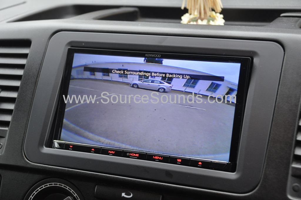 VW Transporter T5GP 2014 reverse camera upgrade 007